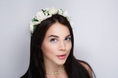 kadın çıplak makyaj