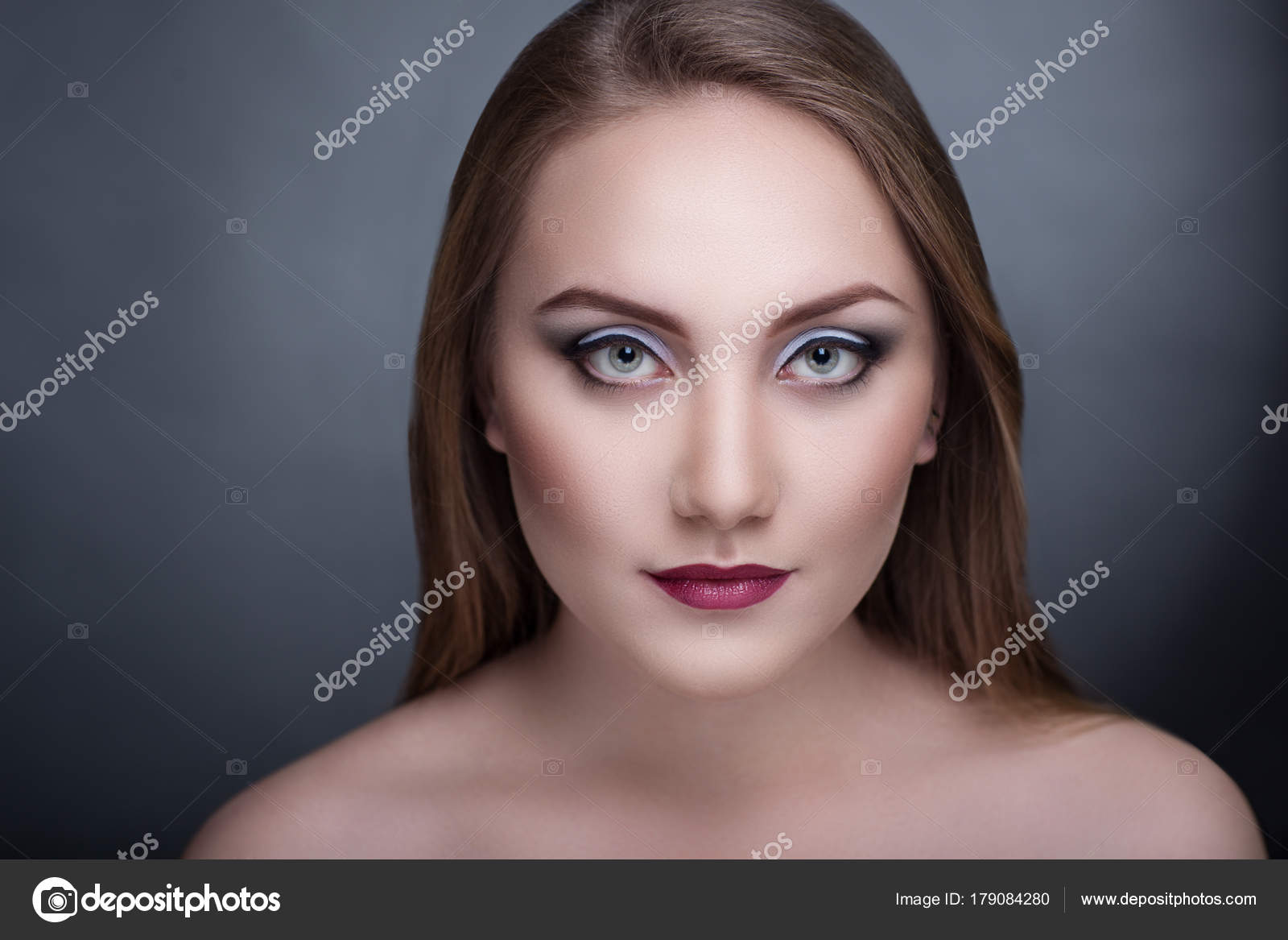Beautiful Necked Woman Stock Image Beautiful Necked Woman Stock Image