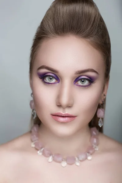 Helles Make-up — Stockfoto