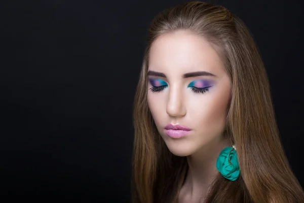 Perfecte vrouw make-up — Stockfoto