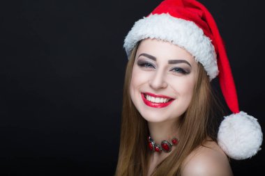 Kadın Noel Baba şapkası