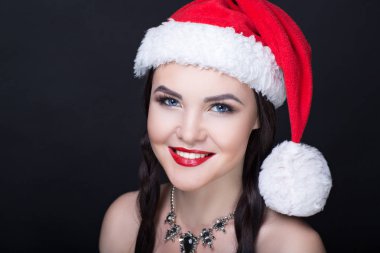 Kadın Noel Baba şapkası