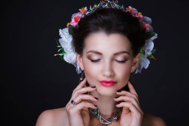 ethnick düğün kadın