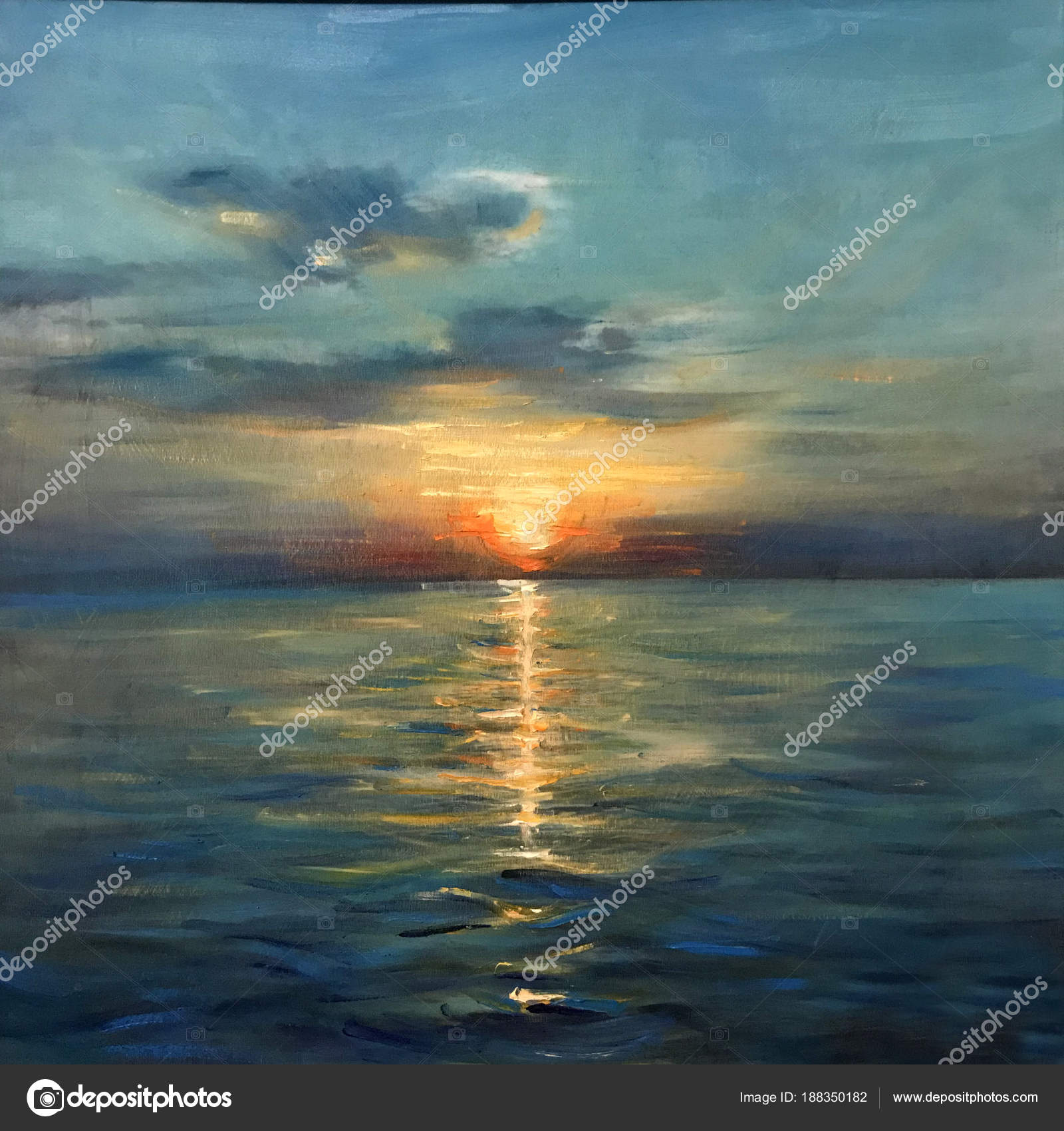 Dessin De Lumineux Lever De Soleil Coucher De Soleil Sur La