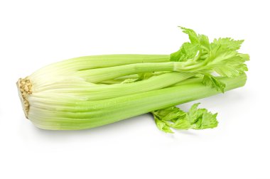 Celery isolated on white background clipart