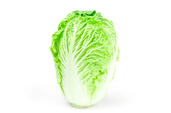 Tasty chinese cabbage isolated on white — Stock Photo, Image