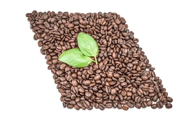 Koffie geïsoleerd op een witte achtergrond knipsel — Stockfoto