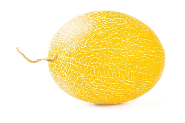 Melón melón aislado sobre un fondo blanco recortado —  Fotos de Stock