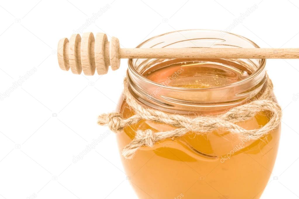 Honey isolated on a white background cutout