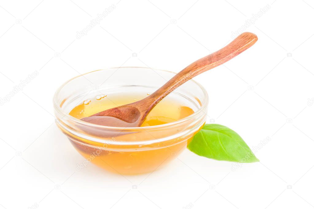 Honey isolated on a white background cutout