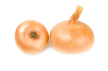 Ampul beyaz bir arka planda kırpma yoluyla izole soğan