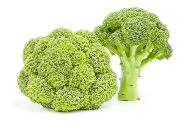 Broccoli cabbage isolated on a white background cutout — Stock Photo, Image