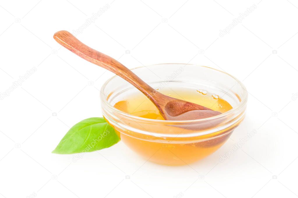 Honey isolated on a white background cutout