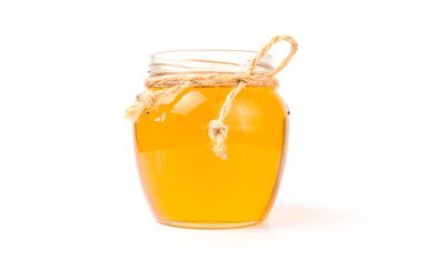 Bir beyaz arka plan kesme izole bal arısı