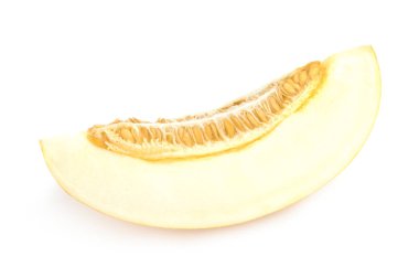 Bir beyaz arka plan kesme izole kavun