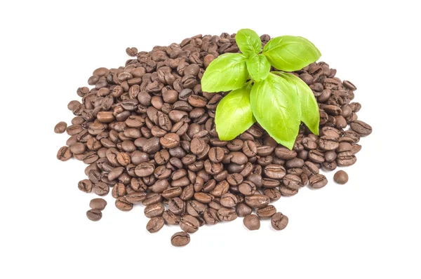 Koffie geïsoleerd op een witte achtergrond knipsel — Stockfoto