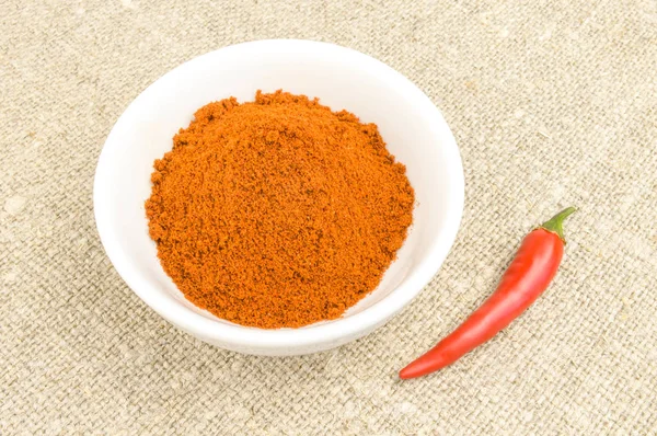 Condiment de piper Cayenne — Fotografie, imagine de stoc