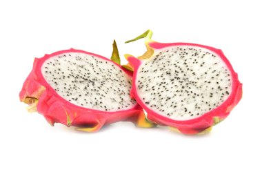 Bir beyaz arka plan kesme izole Pitaya