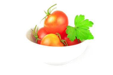 kiraz beyaz üzerine izole