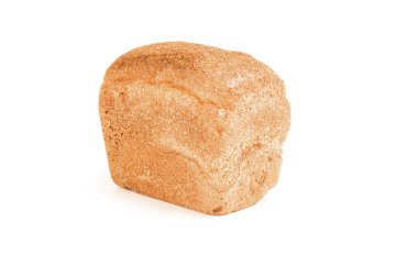 Fırın ürünü beyaz arkaplanda izole edildi