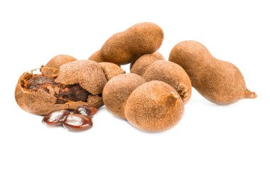 Bir beyaz arka plan kesme izole demirhindi