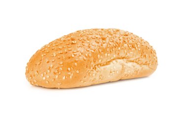 Unlu ürünler üzerinde beyaz bir kesme izole