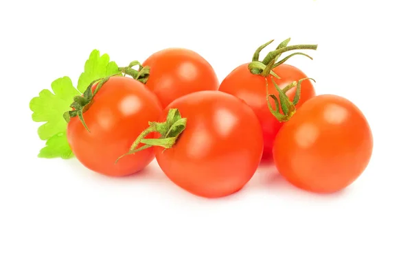 白い背景に単離されたトマト — ストック写真
