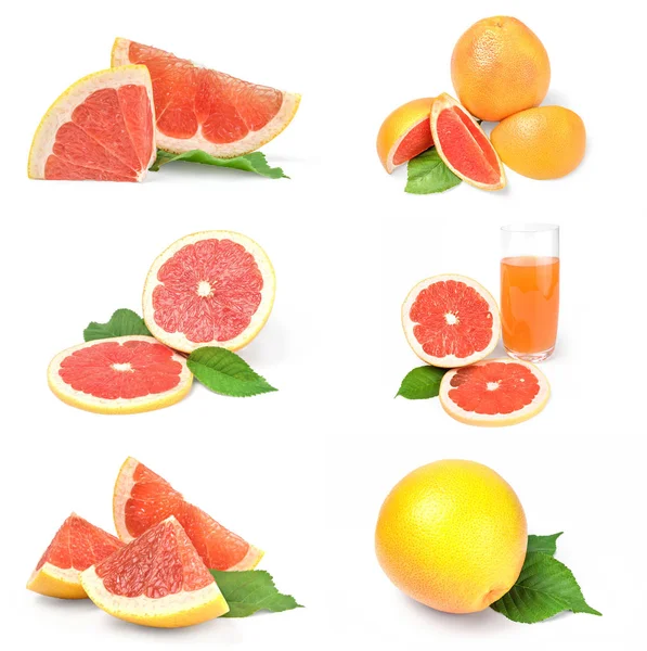 Arkaplanda bir grup greyfurt