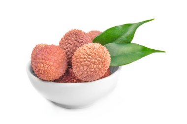 Lechwe üzerinde beyaz bir kesme izole