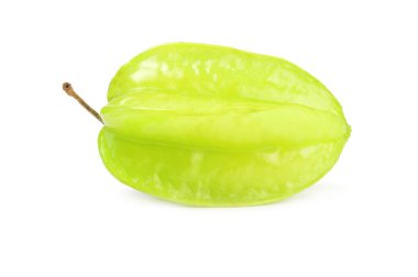 Carambole üzerinde beyaz izole