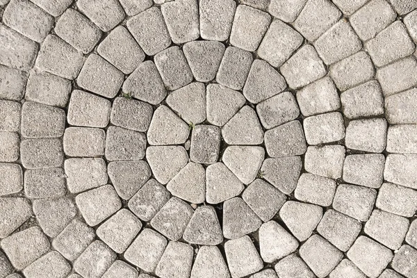 Tiled stone "pancake". Paving tile texture based on 3D-rendered image — Stock Photo, Image