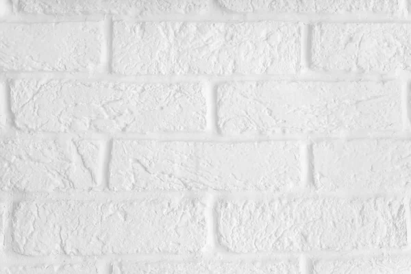 Біла цегляна стіна фон і текстура — стокове фото