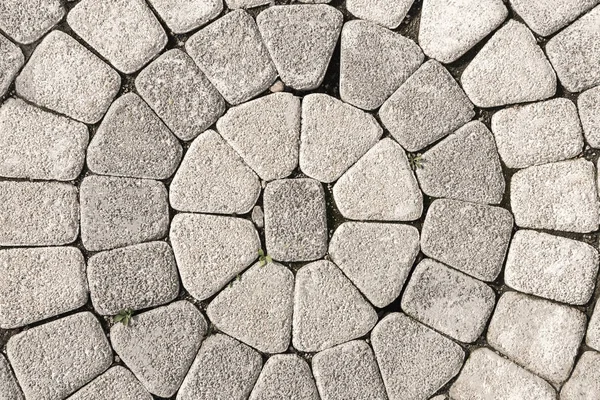 Stone banar cirkel textur. — Stockfoto