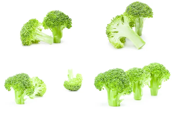 Collage de brócoli floret — Foto de Stock