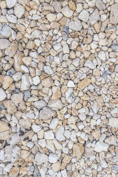 Variety of river pebbles wall. Texture with A lot of small round stones. Light Colored,Pattern of pebbles. Abstract Background Texture of many color brown, blue, white and black stones. Filled frame — Stock Photo, Image