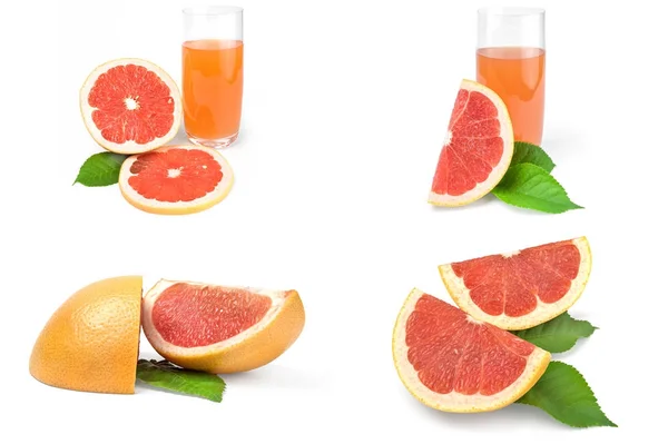 Collage aus Grapefruit — Stockfoto