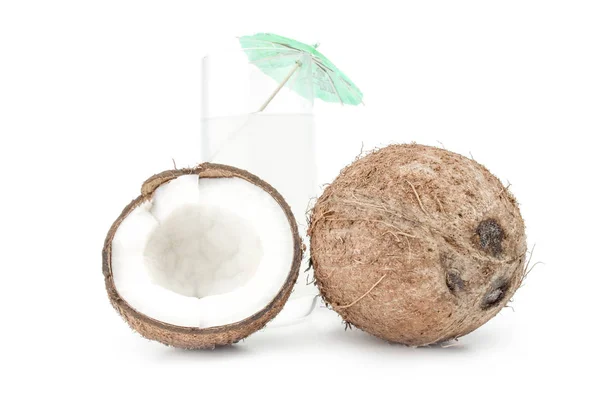 Cocco isolato su un ritaglio bianco — Foto Stock