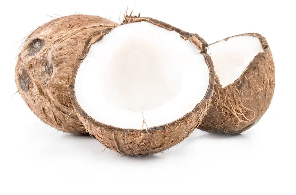 Cocco isolato su uno sfondo bianco con percorso di ritaglio — Foto Stock