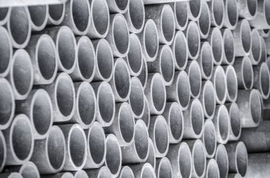 Asbest çimento veya beton drenaj boruları inşaat yapı sanayi için.