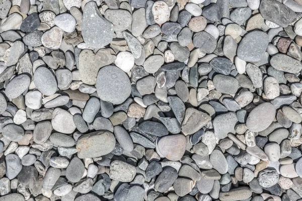 Abstrakte glatte runde Kieselsteine Meer Textur Hintergrund — Stockfoto