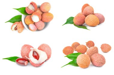 Çin beyaz zemin üzerine kolaj