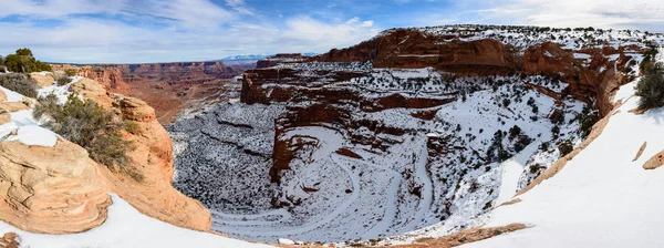 Zimowe canyon w Arizonie — Zdjęcie stockowe