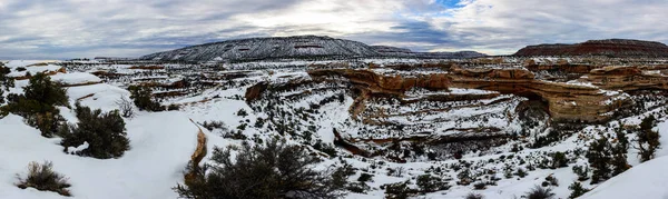 Vinter canyon i Arizona — Stockfoto