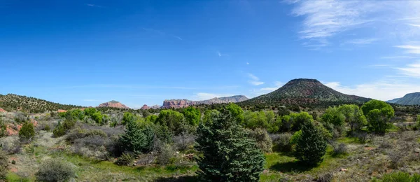 Vista montanha no Arizona EUA — Fotografia de Stock