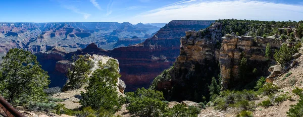 Södra kanten av grand canyon i arizona — Stockfoto