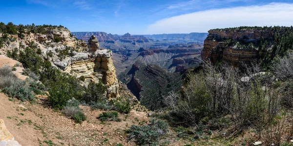 Rim sul do Grand Canyon no Arizona — Fotografia de Stock