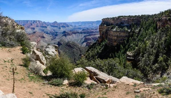 Södra kanten av grand canyon i arizona — Stockfoto