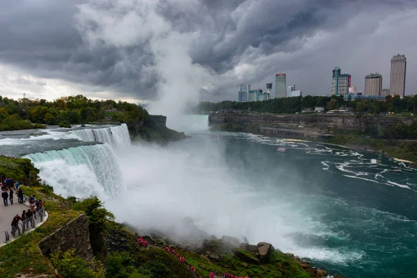 Niagara falls Usa sida — Stockfoto