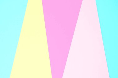 Pastel renkli kağıt doku minimalizm arka plan soyut. En az geometrik şekiller ve çizgiler pastel renklerde.