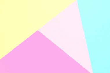 Pastel renkli kağıt doku minimalizm arka plan soyut. En az geometrik şekiller ve çizgiler pastel renklerde.